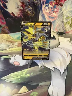 Pokemon TCG Zeraora v Chilling Reign Full Art Ultra Rare Holo Card 053/198 - Image 1