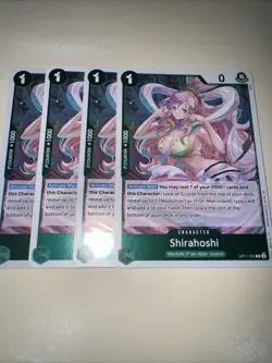 One Piece Card Game Shirahoshi OP11-030 Rare X4 Playset English TCG CCG - Image 4