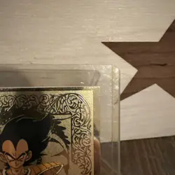 1998 Dragon Ball Z Vegeta Gold Foil Card #G2 Artbox FUNimation JPP/AMADA - Image 3