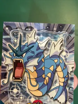 Pokemon Card Gyarados #130 TOPPS Series 3 TV Animation Non Holo Blue Logo - Image 2