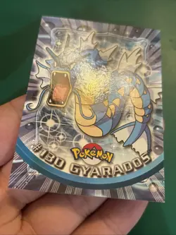 Pokemon Card Gyarados #130 TOPPS Series 3 TV Animation Non Holo Blue Logo - Image 4