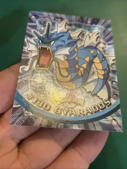 Pokemon Card Gyarados #130 TOPPS Series 3 TV Animation Non Holo Blue Logo - Image 5