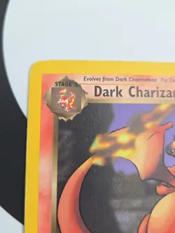 Pokemon Dark Charizard Non-Holo Card 21/82 Team Rocket 2000 Vintage - Image 2