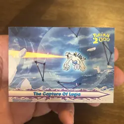Pokemon The Capture Of Lugia #57 The Movie 2000 Topps Vintage Non Holo TCG Card - Image 1
