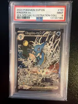 Kingdra ex 131 Sv: Scarlet & Violet Promo Cards Holo Psa 9 - Image 1