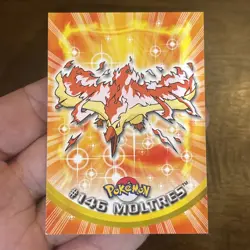 Pokemon Card Moltres #146 Topps Series 3 Blue Logo Vintage TCG Old School Fire - Image 1