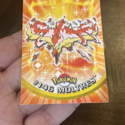 Pokemon Card Moltres #146 Topps Series 3 Blue Logo Vintage TCG Old School Fire - Image 3