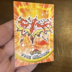 Pokemon Card Moltres #146 Topps Series 3 Blue Logo Vintage TCG Old School Fire - Image 4