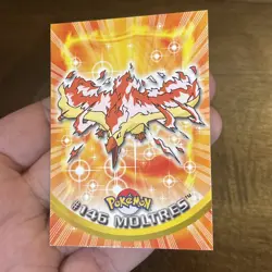 Pokemon Card Moltres #146 Topps Series 3 Blue Logo Vintage TCG Old School Fire - Image 5