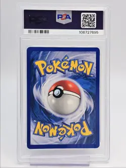 HITMONCHAN 1999 POKEMON GAME SHADOWLESS HOLO RARE 7/102 PSA 9 Q0004 - Image 2