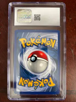 Hitmonchan 7/102 Base Set Shadowless CGC 7 Pokemon 1999 - Image 2