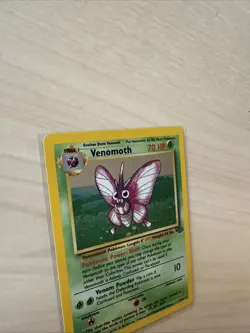 1999-2000 Pokemon Venomoth 13/64 Jungle Holo Rare - Vintage TCG - LP/NM - Image 3