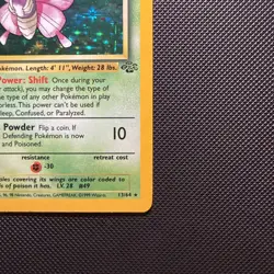 Pokemon TCG Venomoth 13/64 Jungle Holo Rare WOTC Vintage 1999 LP - Image 4