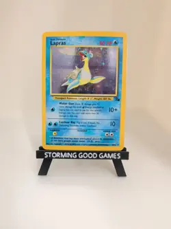 Pokemon TCG Lapras Fossil 10/62 Holo 1999-2000 LP Unlimited - Image 1