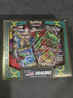 Pokemon TCG VMAX Dragons Premium Collection Box 2022 Brand New Factory Sealed - Image 2