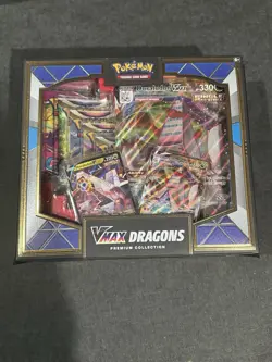 Pokemon TCG VMAX Dragons Premium Collection Box 2022 Brand New Factory Sealed - Image 3