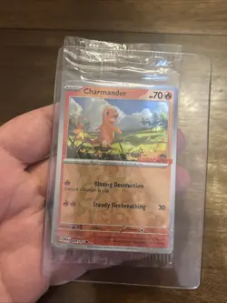 Pokemon - Charmander (GameStop Exclusive) 004/165 Game Stop Sealed Promo Holo - Image 1
