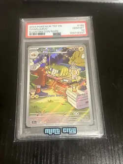 Charjabug 169/162 PSA 10 Temporal Forces Illustration Rare Pokemon GEM MINT - Image 1