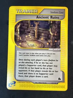 Ancient Ruins 119/144 Skyridge Pokemon S10 - Image 1