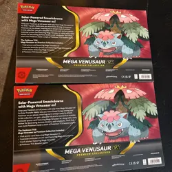 Pokemon Mega Venusaur ex Premium Collection new Sealed Presale 2 Boxes! - Image 2