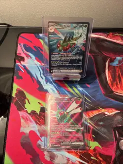 2025 Pokemon Destined Rivals SIR Yanmega ex #228/182 AND Ultra Rare Yanmega - Image 1
