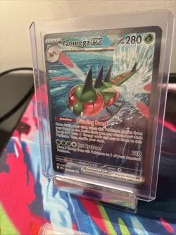 2025 Pokemon Destined Rivals SIR Yanmega ex #228/182 AND Ultra Rare Yanmega - Image 5