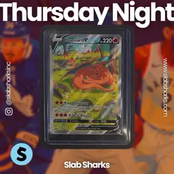 2019 POKEMON SWORD & SHIELD BLACK STAR PROMOS #SWSH260 CHARIZARD V - Image 1