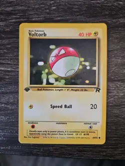 Voltorb 69/82 1st Edition Pokemon Team Rocket Set - NM / LP - Image 1