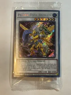Yugioh Power Tool Dragon HAC1-EN177 Secret (NM) Sealed - Image 1
