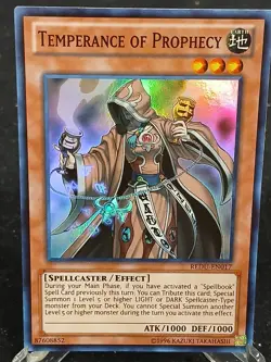 Yu-Gi-Oh! Temperance of Prophecy REDU-EN017 SR MP - Image 1