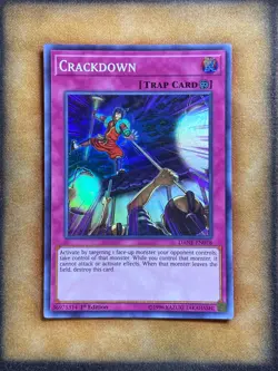 Yugioh Crackdown DANE-EN078 Super Rare 1st Ed NM - Image 1