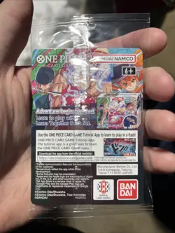 One Piece TCG Monkey D. Luffy Rutgers College Promo - Sealed - Image 2