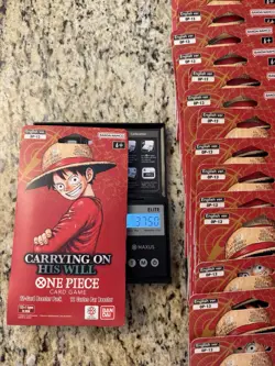 One Piece OP-13 CARRYING ON HIS WILL Sleeved Booster Pack Heavy 37.50G🔥 - Image 1