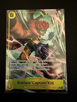 2025 One Piece Royal Blood Eustass Captain Kid Alt Art #OP10-112 English TCG - Image 1