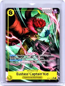 One Piece TCG Eustass Captain Kid Alt Art OP10-112 English - Image 1
