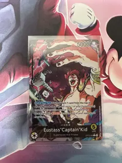 One Piece TCG Eustass Captain Kid Alt Art Leader OP10-099 Royal Blood - Image 1