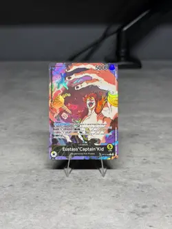 One Piece TCG: Eustass "Captain" Kid Leader Alt Art OP10-099 - Image 1
