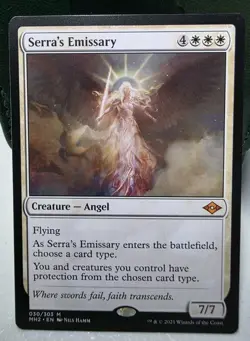 MTG Magic the Gathering Serra's Emissary (30/765) Modern Horizons 2 NM - Image 1