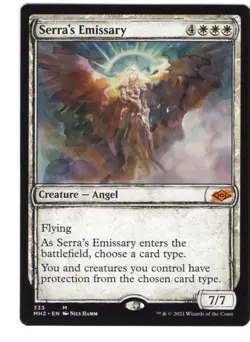 1 x Serra's Emissary - Showcase - Modern Horizons 2 - NM-Mint - MTG - Image 1