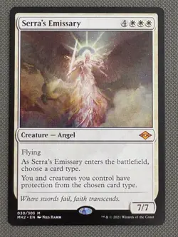 MTG Magic: Modern Horizons 2 (MH2): Serra's Emissary #030/303 Mythic - NM - Image 2