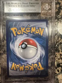 team magma's groudon ex 15/34 double crisis holo bgs 8.5 psa - Image 2