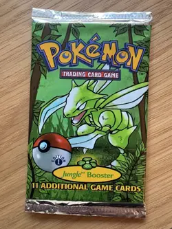Pokemon Jungle Booster Pack 1999 Wizards of the Coast, Sealed, Vintage - Image 1