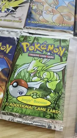 Pokemon Jungle Booster Pack 1999 Wizards of the Coast, Sealed, Vintage - Image 2