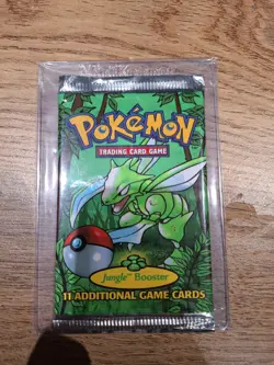 Pokemon Jungle Booster Pack 1999 Wizards of the Coast, Sealed, Vintage - Image 1