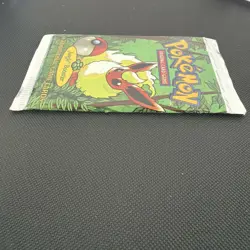 Pokemon Wizards of the Coast 1999 Pokemon Jungle Booster Pack Sealed - Image 3