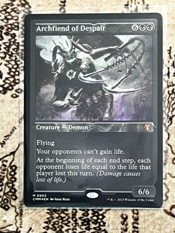Archfiend of Despair (Foil Etched) - Commander Masters - 503 - #Near Mint Foil - Image 1