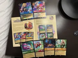 Disney Lorcana Magical Places- Rapunzel & Donald Duck EPCOT Promo Cards SET - Image 1