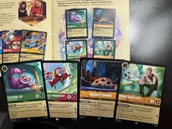 Disney Lorcana Magical Places- Rapunzel & Donald Duck EPCOT Promo Cards SET - Image 2