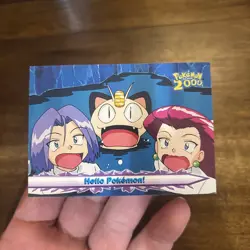 Pokemon Card Hello Pokemon! #56 Pokemon The Movie 2000 Topps Vintage Card - Image 1