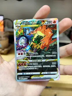 IN STOCK Pokemon TCG S-Chinese Charizard VSTAR 143/S-P Rare Holo Promo Card - Image 2